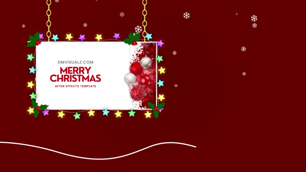 Christmas After Effects Template DMvisualz 1