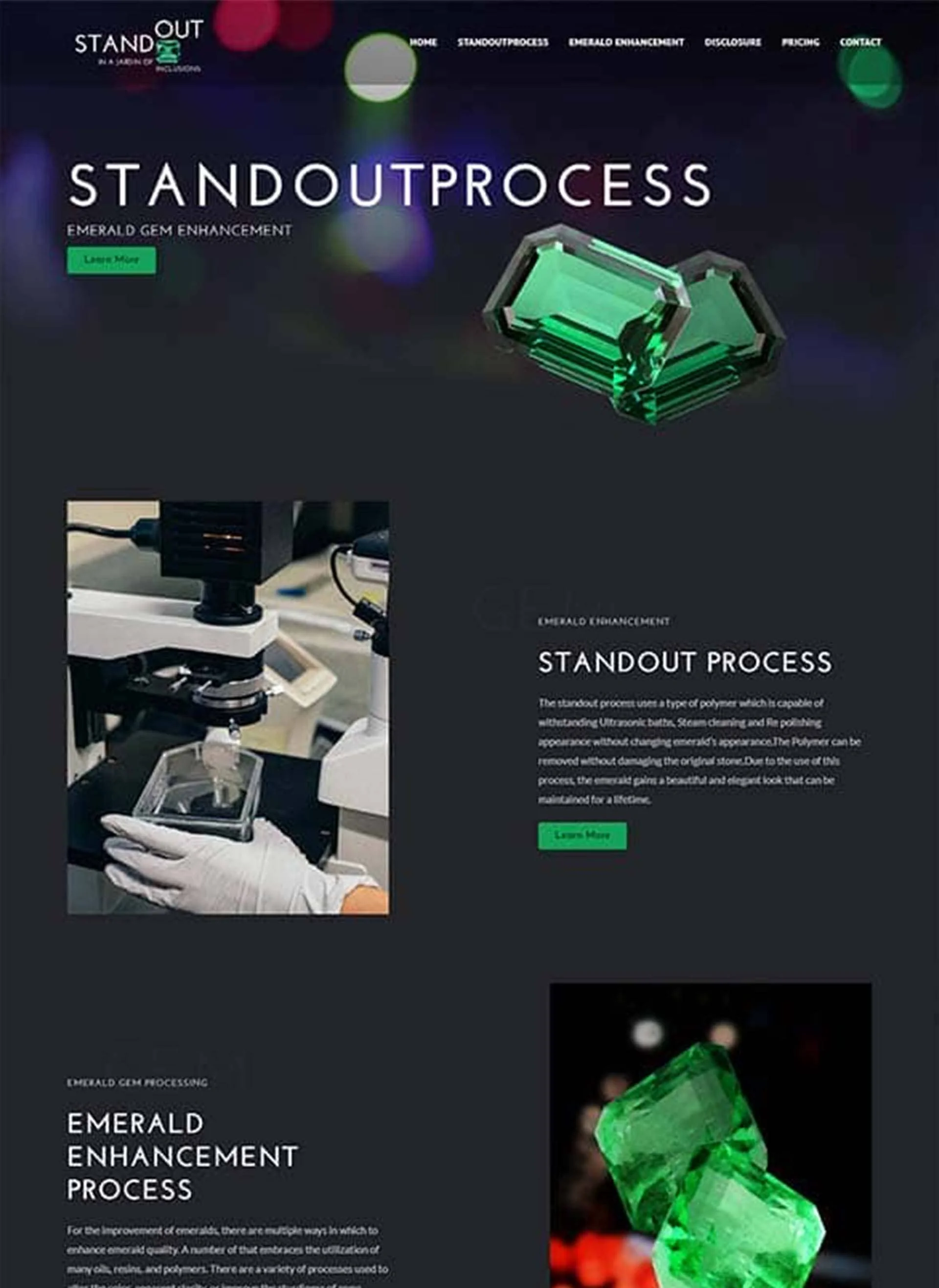 Thumbnails DMmotionarts.com Portfolio WordPress Website 4