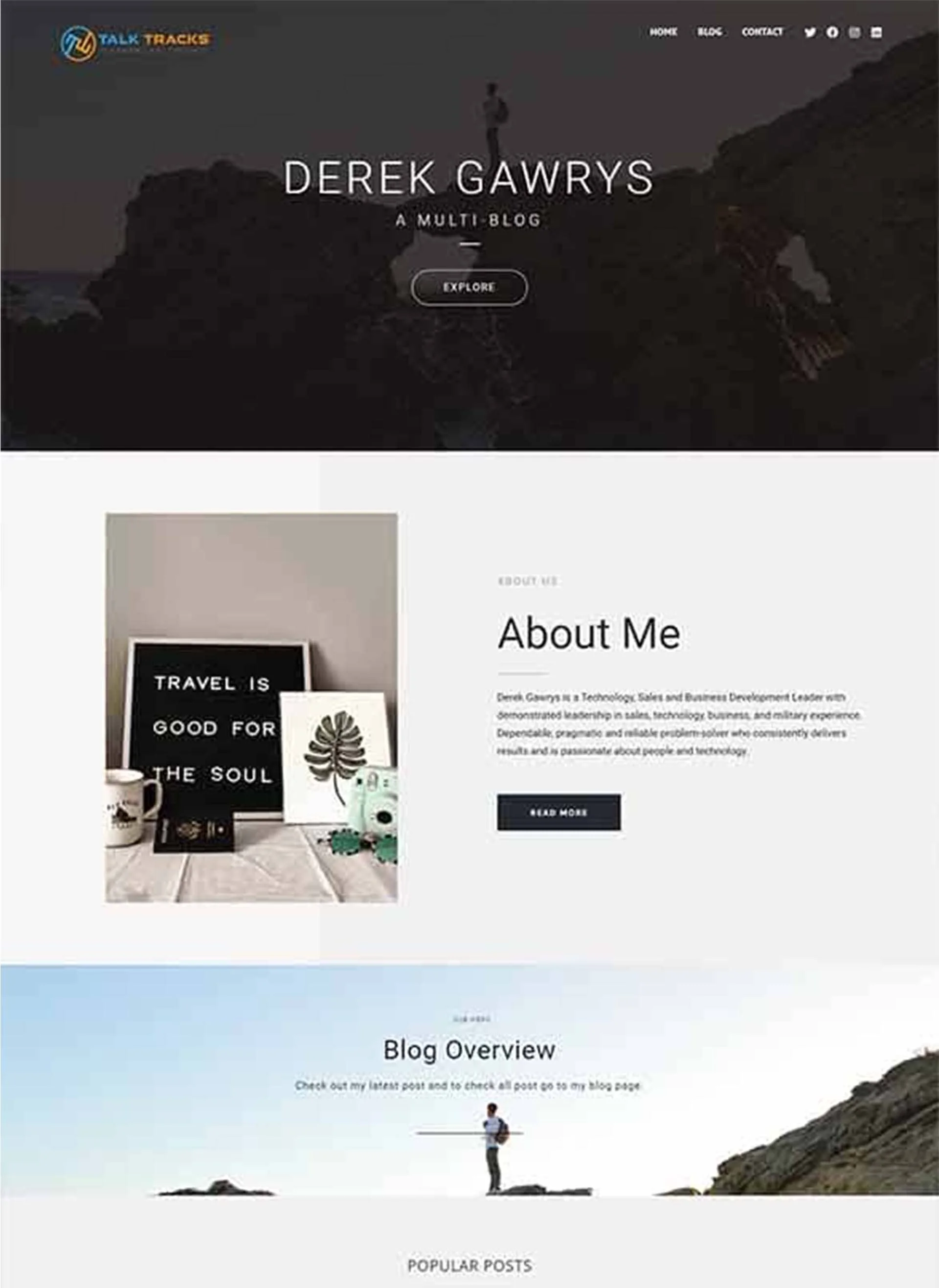 Thumbnails DMmotionarts.com Portfolio WordPress Website 6