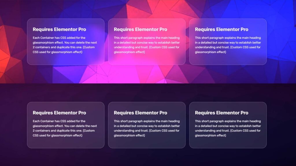 Feature Block Example Ui Design 5 Elementor Features Block Free Template - DMmotionarts