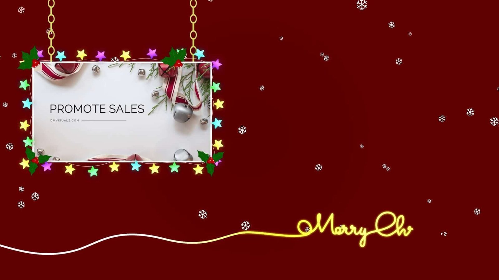 Christmas continuous line Multipurpose AE Template