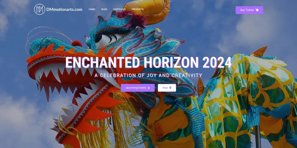 Free Elementor Template One page Event landing page 2