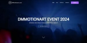 Nightclub concert event website free elementor template DMmotionarts