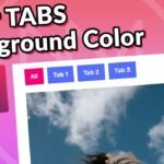 How to Add Background Color to Gallery Filter Tabs in Elementor?