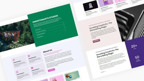 Multipurpose sections Elementor Free Template #1