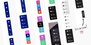 Sticky Floating Bar Pack Elementor Free Templates
