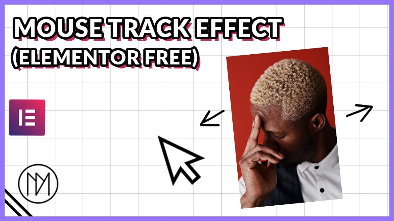 Mouse track motion effect with elementor free