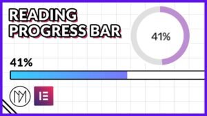 Read more about the article Reading Progress Bar with Elementor Free – Tutorial