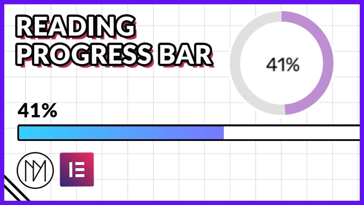 Reading Progress Bar Elementor Free CSS and Javascript JS Thumbnail