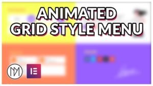 Read more about the article Grid Style Animated Menu – Elementor and GSAP Tutorial