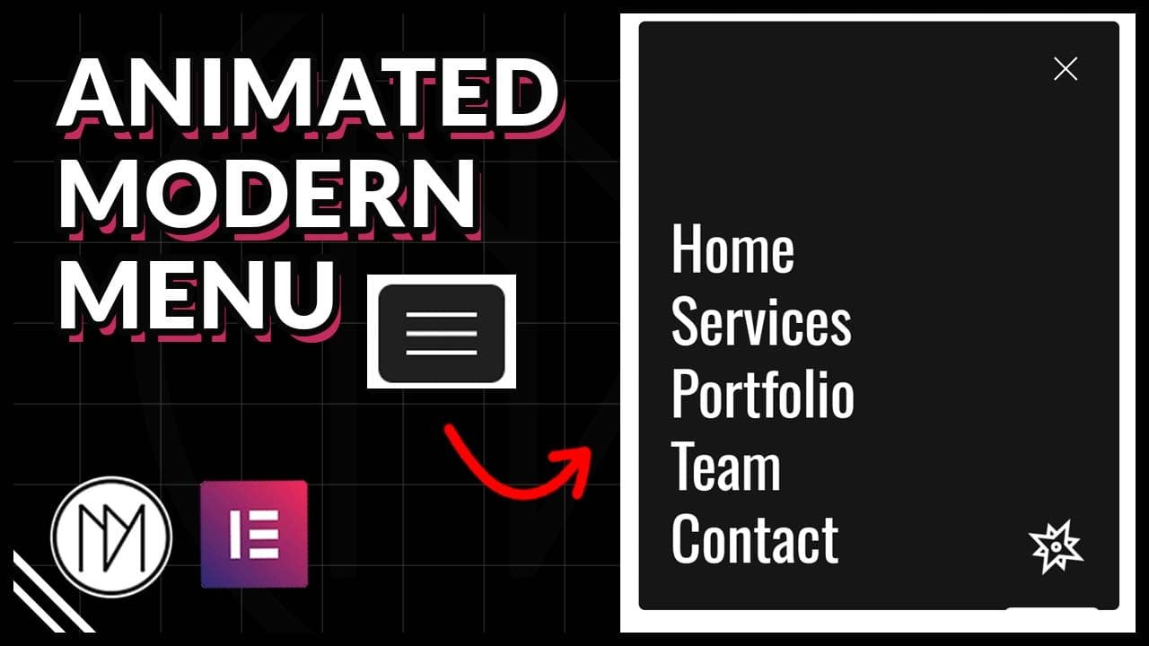 You are currently viewing Modern Animated Menu – Elementor and GSAP Tutorial