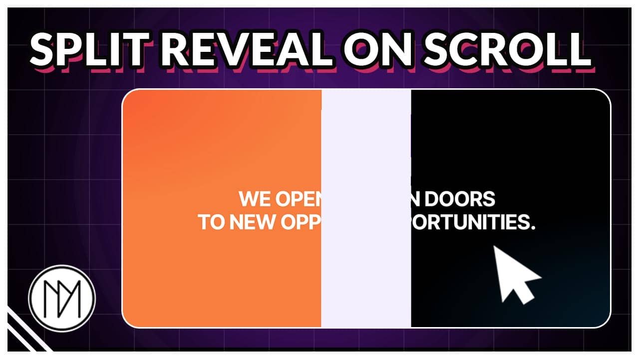 You are currently viewing Split Door/Window Reveal Effect –  Elementor and GSAP Tutorial