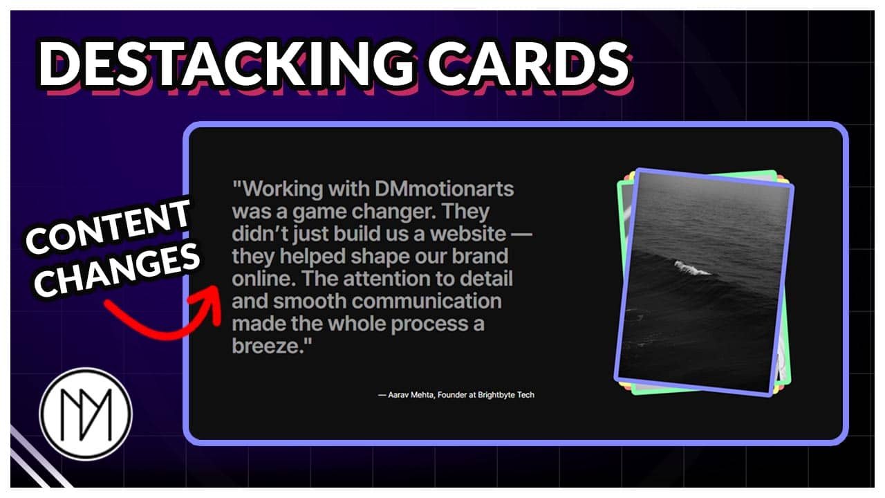 You are currently viewing Destacking Cards On Scroll –  Elementor and GSAP Tutorial