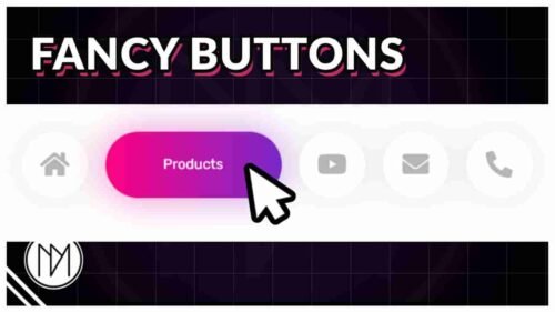 Fancy Buttons – Elementor Free Template