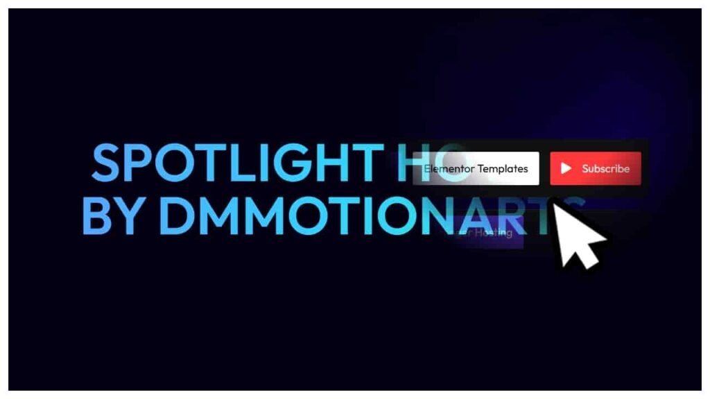 spotlight cursor hover reveal thumbnail