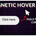 Magnetic Cursor Hover Effect –  Elementor Tutorial