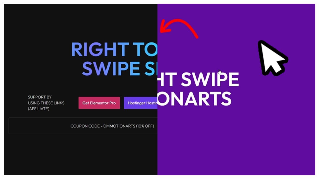 You are currently viewing Switch Content On Scroll with swipe transition effect –  Elementor Tutorial